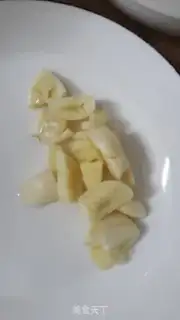 Make Garlic beans step 1