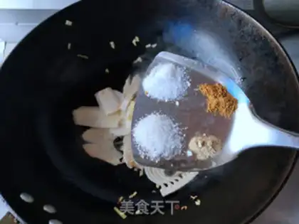 Make Steam beef lion head step 8