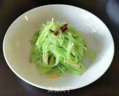 Make Fried silk step 6