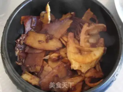 Make Steam beef lion head step 10