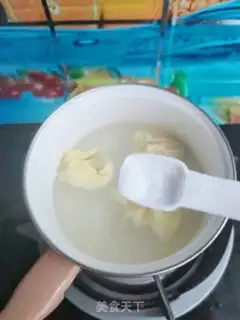 Make Egg dumpling soup step 4