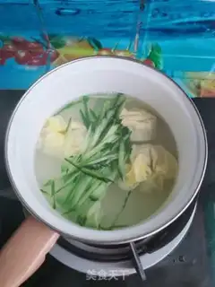 Make Egg dumpling soup step 5