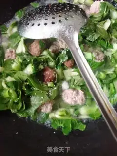 Make Double meatball soup step 11