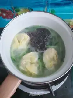 Make Egg dumpling soup step 7