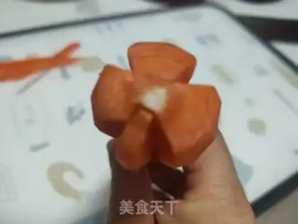 Make Carrot pepper shrimp balls step 3