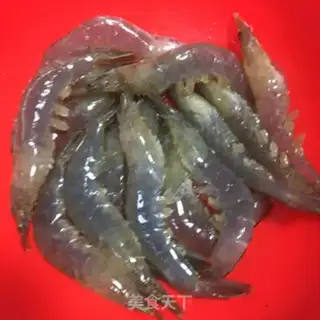 Make Garlic fan steamed shrimp step 1