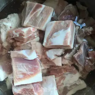 Make Red-burned goat meat step 0