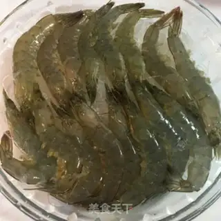 Make Garlic fan steamed shrimp step 4
