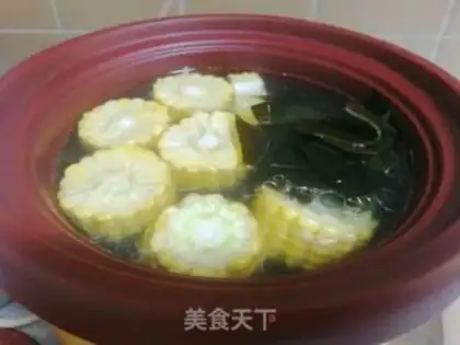 Make Corn sea and bone soup step 4