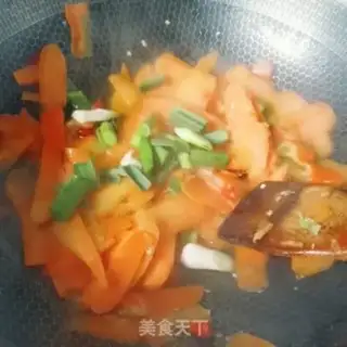 Make Fried carrots step 4