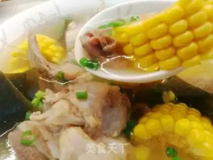 Make Corn sea and bone soup step 6