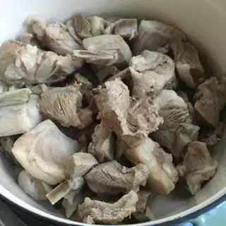 Make Red-burned goat meat step 5