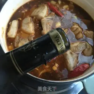Make Red-burned goat meat step 7