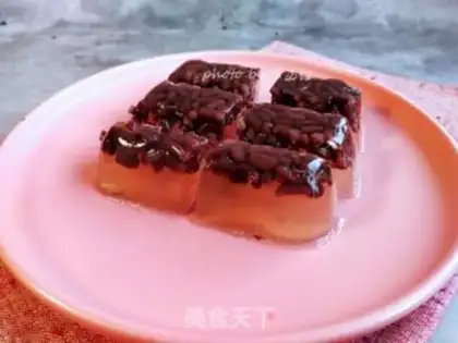 Make Red bean coconut cake step 10