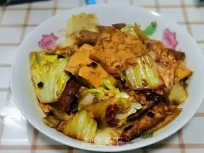 Make Tofu with cabbage step 11