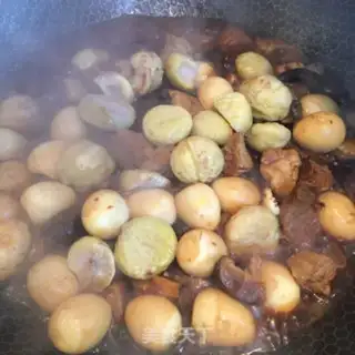 Make Cricket egg mushroom pork step 13