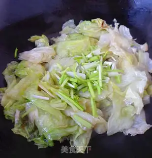 Make Garlic lettuce step 4
