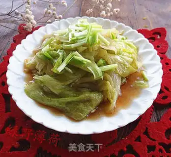 Make Garlic lettuce step 5