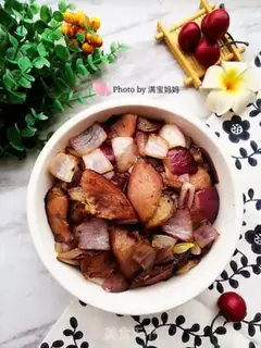Make Onion fried meat step 9