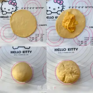 Make Pumpkin cheese bun step 9