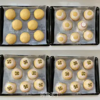 Make Pumpkin cheese bun step 10