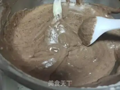 Make Ten inches of zebra cake step 14
