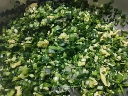 Make Shrimp egg dumplings step 8