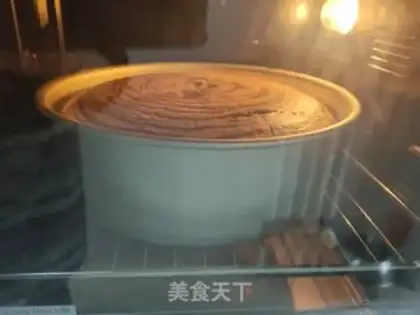 Make Ten inches of zebra cake step 19