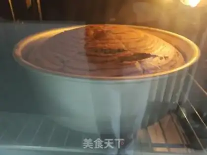 Make Ten inches of zebra cake step 20