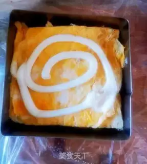 Make A purple egg sandwich step 11