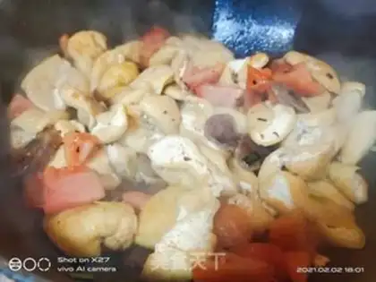 Make Tofu is red step 3