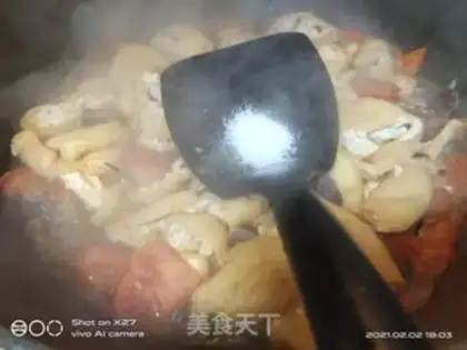 Make Tofu is red step 5