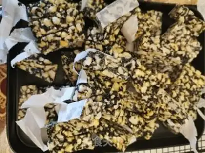 Make Sesame peanut sugar step 14