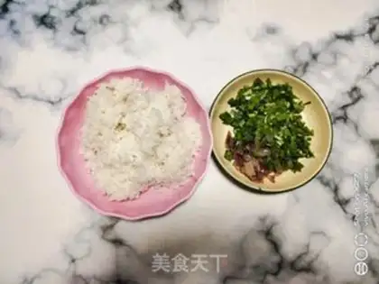 Make Cream sausage fried rice step 0