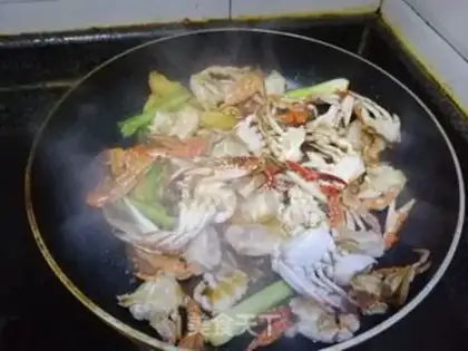 Make Crab onions step 6