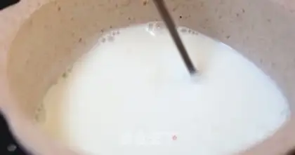 Make quinoa mango pudding step 7