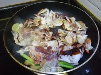 Make Crab onions step 7