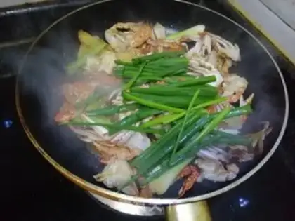 Make Crab onions step 8