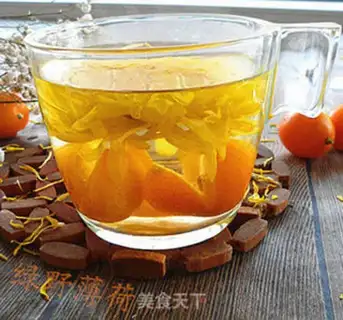 Make Orange chrysanthemum tea step 4
