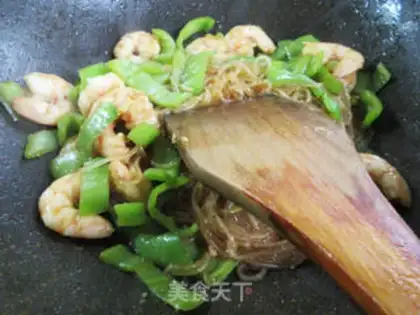 Make Pyramid shrimp and iron stick powder step 10