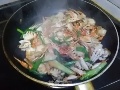 Make Crab onions step 9