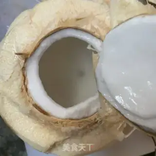 Make Coconut chicken soup step 1