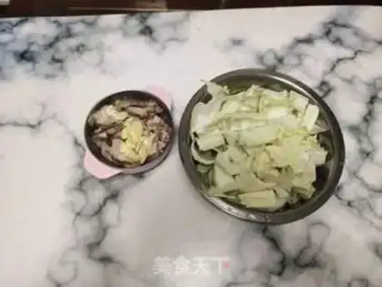 Make Five flowers and cabbage step 0