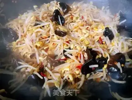 Make Spicy bean sprouts step 8