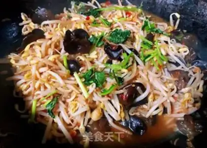 Make Spicy bean sprouts step 9