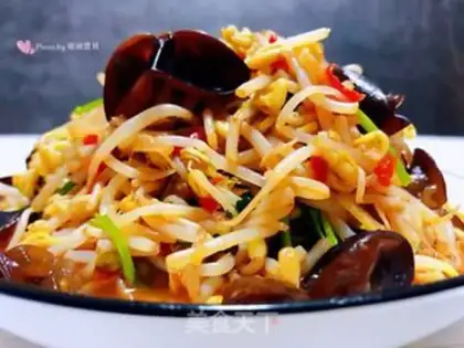 Make Spicy bean sprouts step 10