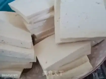 Make Fried tofu step 1