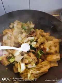 Make Five flowers and cabbage step 6
