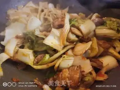 Make Five flowers and cabbage step 7