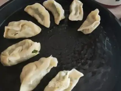 Make Fried dumplings step 2